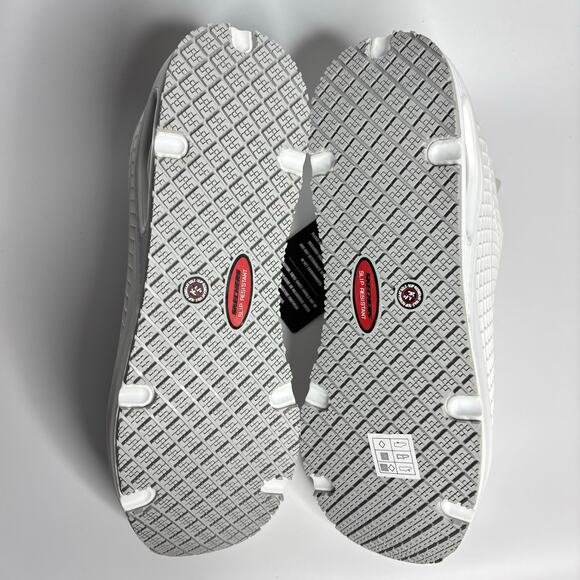 Skechers Work Women’s UNO SR Jhansi Composite Toe Safety Shoes in White - Picture 7 of 8